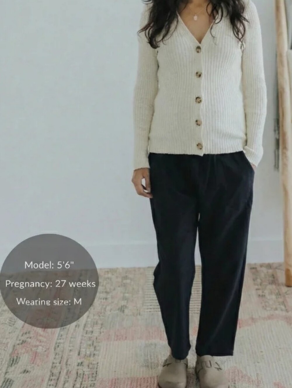 EMME Linen/Cotton Straight Leg Trouser Pants Size Large